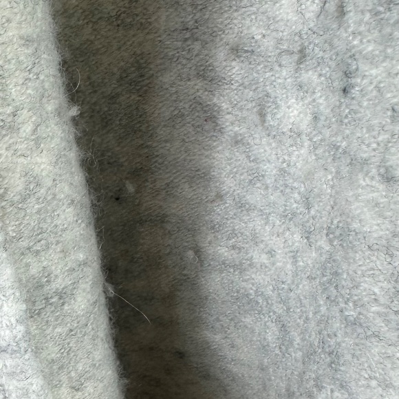 Madewell Kent Open Cardigan Sweater Sz Small Oversized Gray Wool Pockets Cozy - Picture 3 of 5